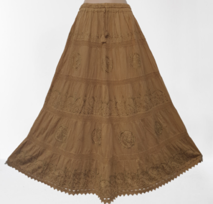 Cotton Voile Embroidered Tier Skirt NEW COLS ADDED! - Image 25