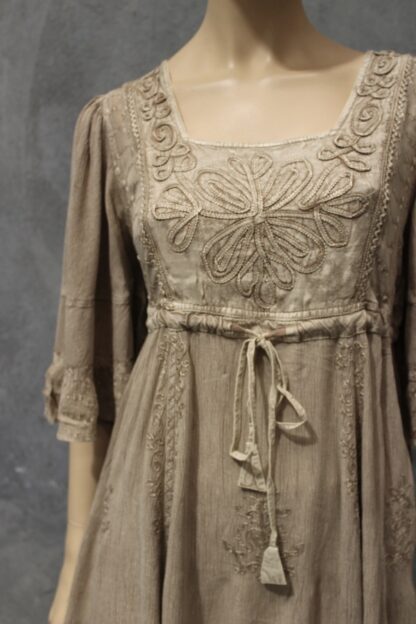 Acid Wash Angel Sleeve Dress - Image 26