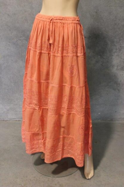 Cotton Voile Embroidered Tier Skirt NEW COLS ADDED! - Image 7