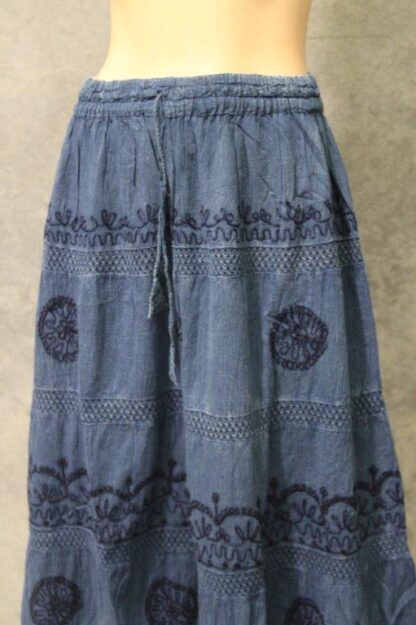 Cotton Voile Embroidered Tier Skirt NEW COLS ADDED! - Image 29