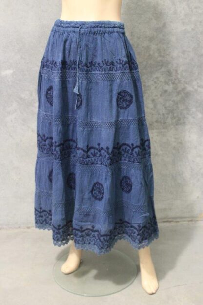 Cotton Voile Embroidered Tier Skirt NEW COLS ADDED! - Image 30