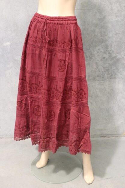 Cotton Voile Embroidered Tier Skirt NEW COLS ADDED! - Image 31